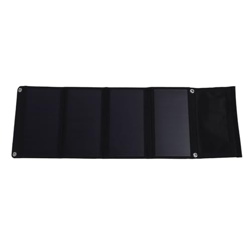 CHEOTIME 40 W 5 V tragbare Solarmodule, faltbares Solarmodul mit USB- und Typ-C-Anschlüssen für Telefone, Powerbanks, Tablets, faltbares Solarmodul aus monokristallinem Silizium von CHEOTIME
