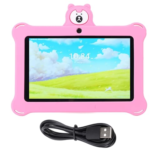 CHEOTIME 7 -Zoll -Lernkind -Tablet, Bildungstablet für Android 13 mit WiFi Dual Camera 32 GB Speicher Vor installierter Apps und Silikongehäuse CHEOTIME 7 -Zoll -Lernkind -Tablet, Bildungstablet für Android 13 mit WiFi Dual Camera 32 GB Speicher Vor installierter Apps und Silikongehäuse von CHEOTIME