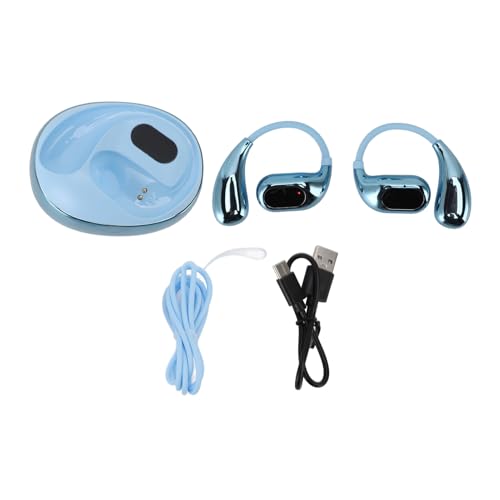 CHEOTIME AI -Übersetzung Ohrhörer Echtzeit, Übersetzer Bluetooth 5.4 Kopfhörer 144 Sprachen Lärmreduktion ideal für Reisen, Geschäft und Lernen (Blau) von CHEOTIME