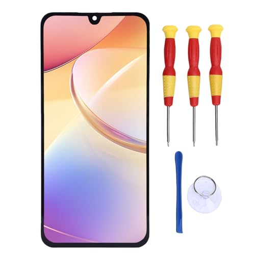 CHEOTIME -Bildschirmersatz für 6 4G, Telefon -Touchscreen -Montage 6,6 -Zoll -LED -Display mit Rahmenfingerabdruckunterstützung für 65 Reparaturwerkzeugkit CHEOTIME -Bildschirmersatz für 6 4G, Telefon -Touchscreen -Montage 6,6 -Zoll -LED -Display mit Rahmenfingerabdruckunterstützung für 65 Reparaturwerkzeugkit von CHEOTIME