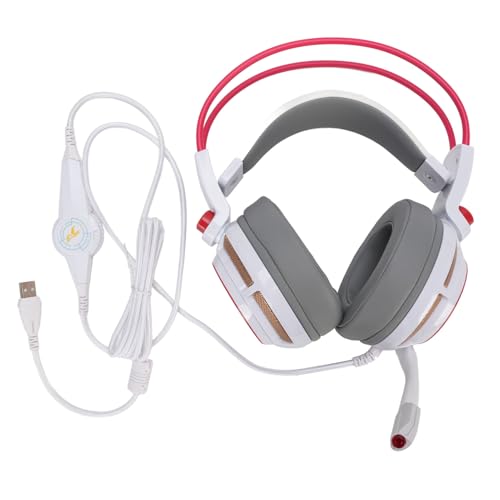 CHEOTIME Gaming Headset, 7.1 Surround Sound Headphone Multi -Channel -Vibration Clear Sound USB Headsets für Gaming Desktop Computer CHEOTIME Gaming Headset, 7.1 Surround Sound Headphone Multi -Channel -Vibration Clear Sound USB Headsets für Gaming Desktop Computer von CHEOTIME