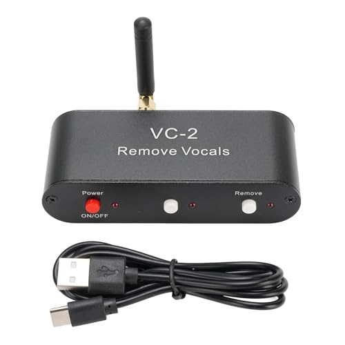 CHEOTIME Karaoke Vocal Entferner, Echtzeit Stimmentfernungsgerät für Karaoke, Bluetooth kompatibler Empfänger, die für 3,5 mm Lautsprecher Eingabeadapterempfänger kompatibel ist CHEOTIME Karaoke Vocal Entferner, Echtzeit Stimmentfernungsgerät für Karaoke, Bluetooth kompatibler Empfänger, die für 3,5 mm Lautsprecher Eingabeadapterempfänger kompatibel ist von CHEOTIME