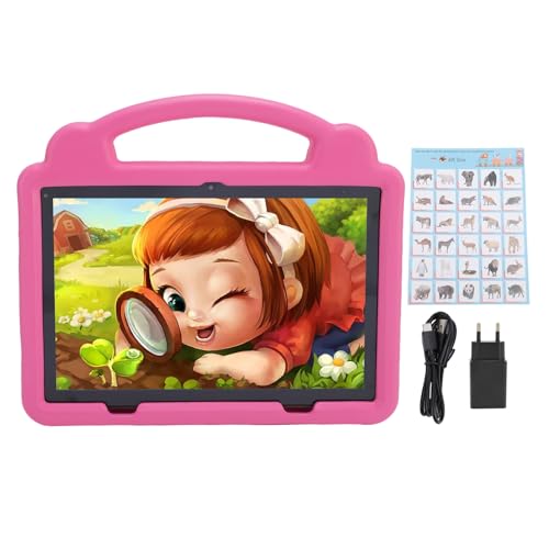 CHEOTIME Kids Tablet, 10,1 -Zoll -Kinder -Bildungstablette mit 5G WiFi WiFi6 64 GB Speicher Android 14 Dual Camera 6000mah Sky (EU -Stecker) von CHEOTIME