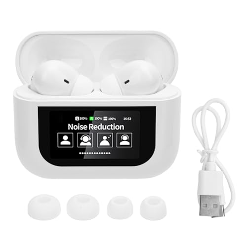 CHEOTIME Language Übersetzung Ohrhörer, Übersetzungsohrhörer Echtzeit mit 144 Sprachen, Übersetzergerät mit App Touchscreen Support Musik und Anruf, Bluetooth 5.4 von CHEOTIME