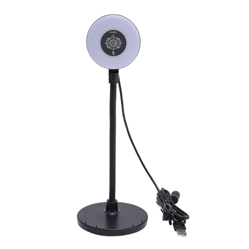 CHEOTIME Webcam mit Licht, 5MP Autofokus USB -Web -Cam mit integriertem MIC HD Fill Leichter Biegerstab zum Streaming und Online -Lernen CHEOTIME Webcam mit Licht, 5MP Autofokus USB -Web -Cam mit integriertem MIC HD Fill Leichter Biegerstab zum Streaming und Online -Lernen von CHEOTIME