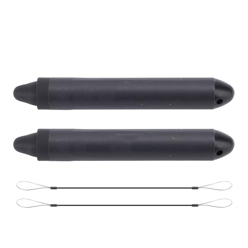 Cheotime 2PCS Kid Stylus Stift für Touchscreen, Touchscreen Stylus Kapazitive Tablet Stylus mit Tethers für Tablet -Telefongeräte Kinderfreundlich (Schwarz) von CHEOTIME