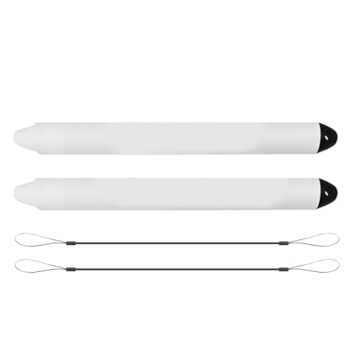Cheotime 2PCS Kid Stylus Stift für Touchscreen, Touchscreen Stylus Kapazitive Tablet Stylus mit Tethers für Tablet -Telefongeräte Kinderfreundlich (Weiß) von CHEOTIME