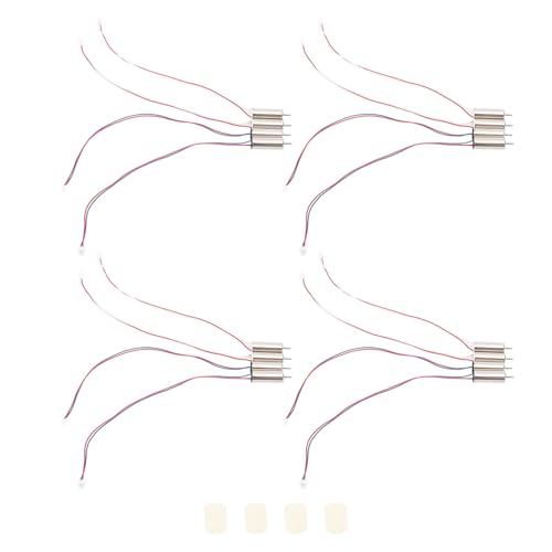 Cheotime 4 PCs Motor RC Quadcopter Motor, 718 Aluminiumlegierungsmetallmotoren mit Klemme für 603 P8 RC Quadcopter Cheotime 4 PCs Motor RC Quadcopter Motor, 718 Aluminiumlegierungsmetallmotoren mit Klemme für 603 P8 RC Quadcopter von CHEOTIME