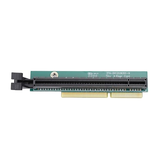 Cheotime Graphic Card Adapter Board, kein Baffle PCI E Riser -Kartenadapter für Tiny 4 für ThinkCentre M920q M910q M910X M920X M720Q P330 P320 01AJ902 (Ohne Rückschild) von CHEOTIME
