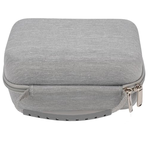 Cheotime Hard Travel Case für Sprecher, tragbarer Lautsprecher Ladegerät Elektronik Veranstalter Reisefall Wasserschutzkoffer für Cable Power Bank Ladegerät (Hellgrau) von CHEOTIME