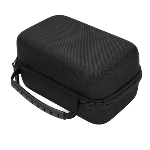 Cheotime Hard Travel Case für Sprecher, tragbarer Lautsprecher Ladegerät Elektronik Veranstalter Reisefall Wasserschutzkoffer für Cable Power Bank Ladegerät (Schwarz) von CHEOTIME