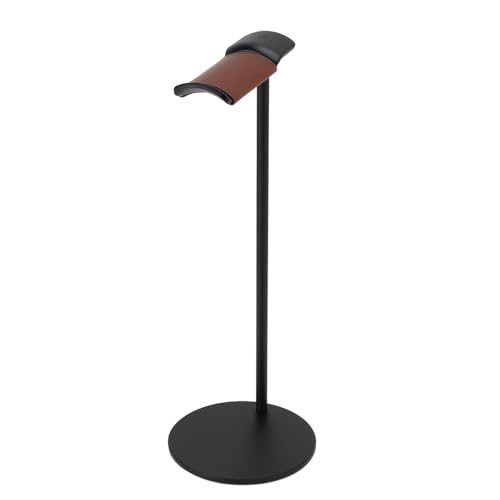 Cheotime -Kopfhörerständer, Headsethalter Universal Aluminiumlegierung Earphone Hanger Ständer mit Stützstange und 10 cm Anti -Slip -Basis für alle Kopfhörer (Schwarz) von CHEOTIME