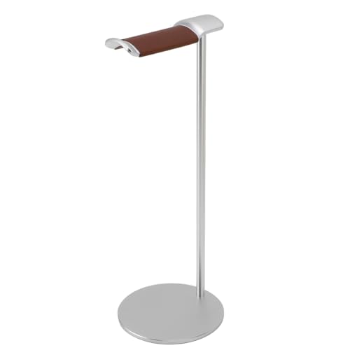 Cheotime -Kopfhörerständer, Headsethalter Universal Aluminiumlegierung Earphone Hanger Ständer mit Stützstange und 10 cm Anti -Slip -Basis für alle Kopfhörer (Silber) von CHEOTIME