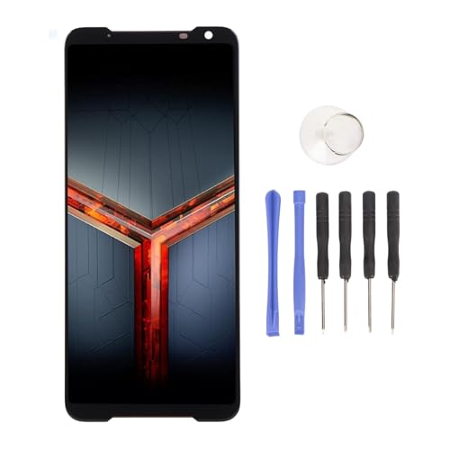 Cheotime LCD Phone Screen Touch Digitalisierer Montage Kit, 6.59in Telefonbildschirmbaugruppe mit Fingerabdruckerkennung Ersatz für ROG II ZS660KL I001DA I001DE Cheotime LCD Phone Screen Touch Digitalisierer Montage Kit, 6.59in Telefonbildschirmbaugruppe mit Fingerabdruckerkennung Ersatz für ROG II ZS660KL I001DA I001DE von CHEOTIME