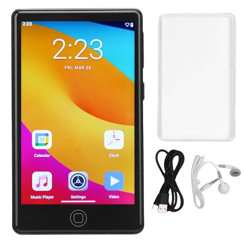 Cheotime MP3 Player mit Bluetooth, 4 Zoll Touchscreen MP3 -Musik Player mit Lautsprecher WiFi Electronic Book Function Android 14 32 GB Support 256 GB Cheotime MP3 Player mit Bluetooth, 4 Zoll Touchscreen MP3 -Musik Player mit Lautsprecher WiFi Electronic Book Function Android 14 32 GB Support 256 GB von CHEOTIME