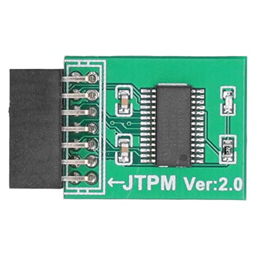 MSI TPM 2.0-Modul, MSI-Sicherheitsmodul, Starke Verschlüsselung, 14-polige LPC-Schnittstelle, TPM-Modulplatine, PC-Datenverschlüsselung Für Win11, Grün von CHEOTIME