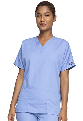 Cherokee - Uniform Damen Kasack mit V-Ausschnitt Originals Line Größe L, Farbe Himmelblau, 18020 Cherokee - Uniform Damen Kasack mit V-Ausschnitt Originals Line Größe L, Farbe Himmelblau, 18020 von CHEROKEE