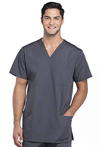 Cherokee - Uniform Unisex Kasack V-Ausschnitt Linie Originals Größe XL, Farbe Zinn, 18143 von Cherokee