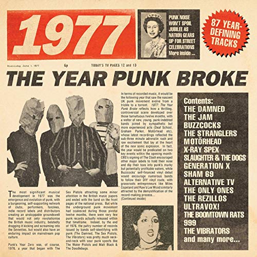 1977-the Year Punk Broke (3cd Boxset) von CHERRY RED