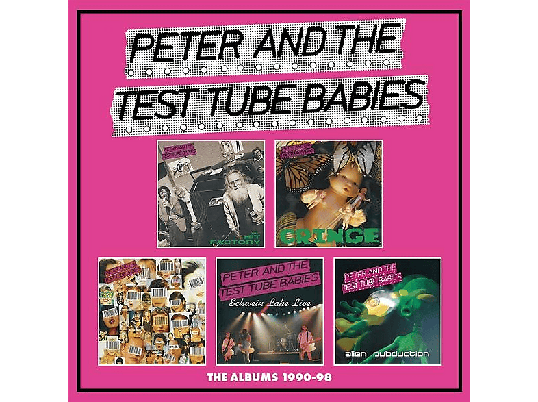 PETER & THE TEST TUBE BABIES - ALBUMS 1990-98 (CLAMSHELL BOX) (CD) von CHERRY RED