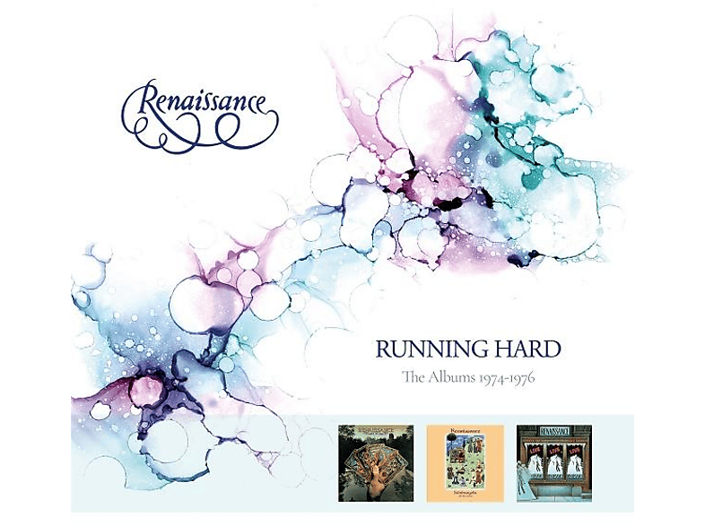 Renaissance - Running Hard The Albums 1974-1976 4CD Clamshell (CD) von CHERRY RED