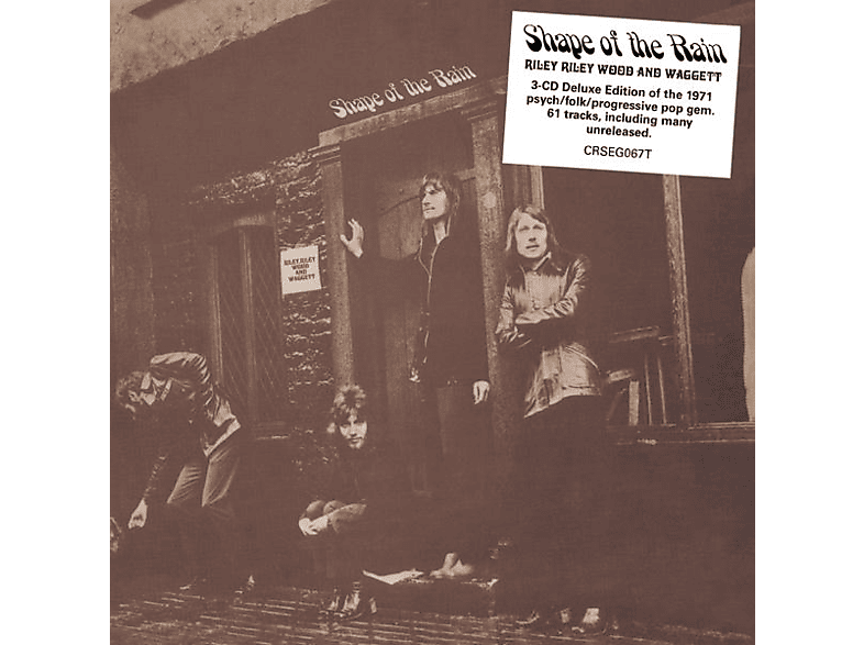 Shape Of The Rain - Riley Wood And Waggett: 3CD Digipak (CD) von CHERRY RED