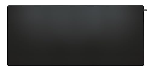 CHERRY XTRFY GP5, Gaming-Mauspad aus Stoff in XL (920 x 400 x 3 mm), Glattes Speed-Pad für Präzision, Vernähte Kanten, Rutschfest, Maschinenwaschbar, Schwarz von CHERRY XTRFY