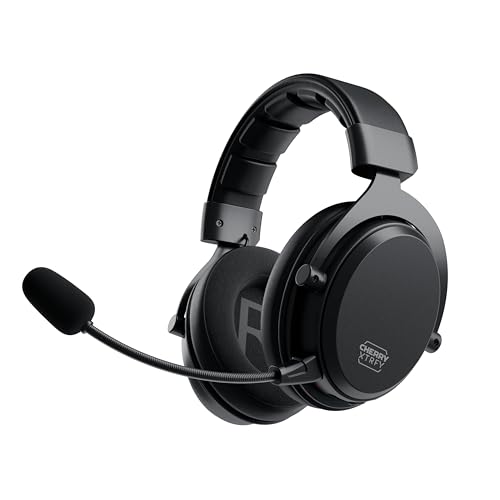 CHERRY XTRFY H3 Wireless, Kabelloses Gaming-Headset, Esports-Optimierter Sound, Zum Spielen, Streamen & Musikhören, Abnehmbares Mikro, Bequeme Passform, Schwarz CHERRY XTRFY H3 Wireless, Kabelloses Gaming-Headset, Esports-Optimierter Sound, Zum Spielen, Streamen & Musikhören, Abnehmbares Mikro, Bequeme Passform, Schwarz von CHERRY XTRFY