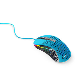 CHERRY XTRFY M4 RGB Gaming Maus kabelgebunden miamiblau von CHERRY XTRFY