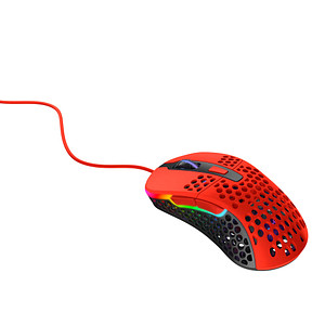 CHERRY XTRFY M4 RGB KRIPPARIAN Gaming Maus kabelgebunden rot von CHERRY XTRFY