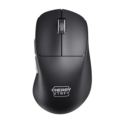 CHERRY XTRFY M64 Pro Wireless, Ultraschnelle Kabellose Gaming-Maus, 2,4 GHz Funk, Optimiert für esports, 8K-Mouse, Ergonomische Form mit Flacher Front, Schwarz CHERRY XTRFY M64 Pro Wireless, Ultraschnelle Kabellose Gaming-Maus, 2,4 GHz Funk, Optimiert für esports, 8K-Mouse, Ergonomische Form mit Flacher Front, Schwarz von CHERRY XTRFY