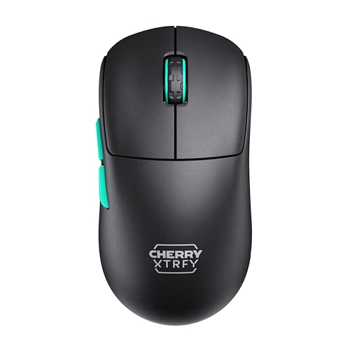 CHERRY XTRFY M68 Wireless, Ultraleichte Kabellose Gaming-Maus, 2,4 GHz Funk, Optimiert für esports, Symmetrische Form mit Besonders Niedriger Front, Schwarz CHERRY XTRFY M68 Wireless, Ultraleichte Kabellose Gaming-Maus, 2,4 GHz Funk, Optimiert für esports, Symmetrische Form mit Besonders Niedriger Front, Schwarz von CHERRY XTRFY