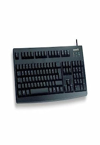CHERRY G83-6104LUNEU-0 Tastatur kabelgebunden USB; Layout US-Englisch mit EURO Symbol QWERTY, schwarz von CHERRY
