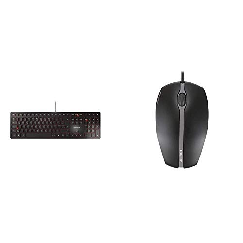 CHERRY KC 6000 Slim & ERRY GENTIX Corded Optical Mouse Schwarz CHERRY KC 6000 Slim & ERRY GENTIX Corded Optical Mouse Schwarz von CHERRY
