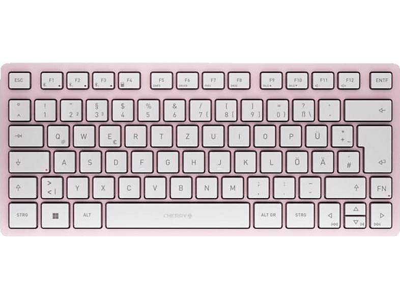 CHERRY KW 7100 Mini BT, Tastatur, Scissor, Cherry SX Scherentechnology, kabellos, Blossom von CHERRY