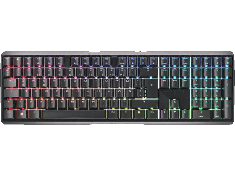 CHERRY MX 3.0S RGB, Gaming Tastatur, Mechanisch, Cherry Brown, kabellos, Schwarz von CHERRY