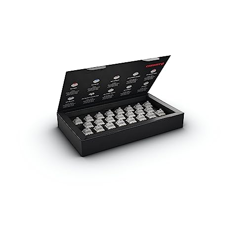CHERRY MX RGB SPEED SILVER Switch Kit, 23 Mechanische Tastatur-Schalter, für DIY, Hot Swap oder Gaming-Keyboard, Linearer Switch ohne Klick, Schnell & Direkt von CHERRY