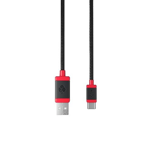 CHERRY USB CABLE 1.5, geflochtenes USB-C auf USB-A Kabel, zum Laden & zur Datenübertragung, für Tastatur, Maus, Smartphone, Tablet und mehr, 1,5 m lang, Schwarz CHERRY USB CABLE 1.5, geflochtenes USB-C auf USB-A Kabel, zum Laden & zur Datenübertragung, für Tastatur, Maus, Smartphone, Tablet und mehr, 1,5 m lang, Schwarz von CHERRY