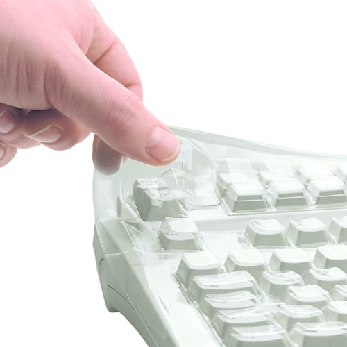 CHERRY WetEx, Film de Protection Flexible pour Clavier CHERRY G83-6105, Format ISO, Protège-Clavier Fiable contre les Salissures dues aux Liquides, Poussières, Débris von CHERRY