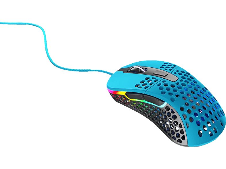 CHERRY XTRFY M4 RGB Gaming Maus, Blau von CHERRY