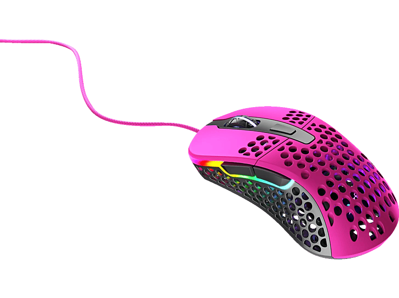 CHERRY XTRFY M4 RGB Gaming Maus, Pink von CHERRY