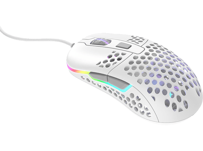 CHERRY XTRFY M42 RGB Gaming Maus, Weiß von CHERRY