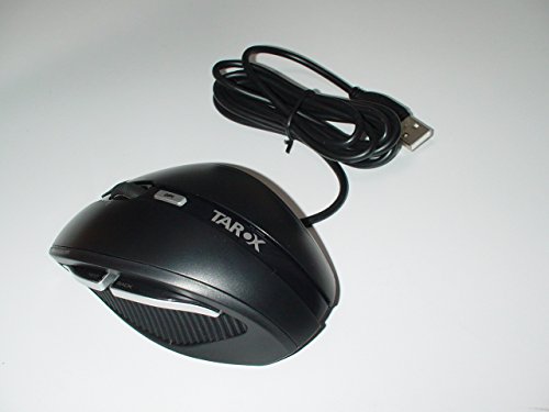 Cherry JM-0210SI XANA "Tarox" kabelgebundene Maus (USB, 5 Tasten, 1600dpi) schwarz von CHERRY