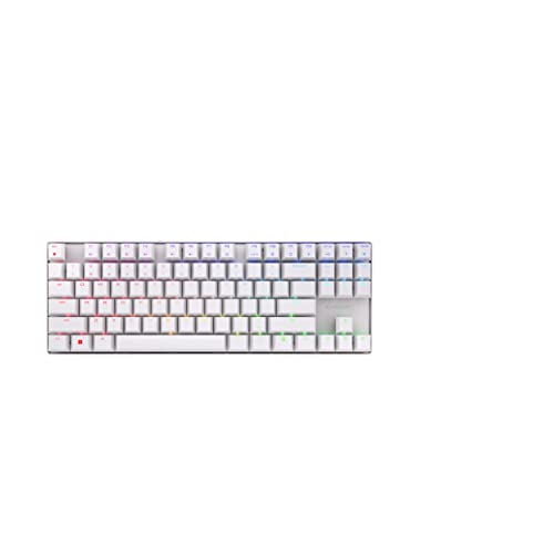 Cherry MX 8.2 TKL Kabellose Gaming-Tastatur – Kompakte TenKeyLess Mechanische ABS-Tasten mit 87-Tasten RGB-Hintergrundbeleuchtung MX Roter Schalter – Aluminium-Tragetasche im Lieferumfang enthalten von CHERRY