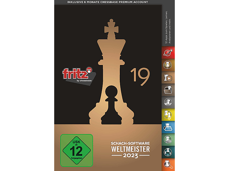Fritz 19 - Schach-Software-Weltmeister 2023 [PC] von CHESSBASE