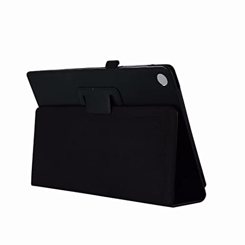 CHEVUE kuaijiexiaopu Hüllen for Lenovo-Case-Tab 4 10 TB-X704F X704L / Plus TB-X304F X30 4l, Pu. Ledertablettenabdeckung Flip Case for Lenovo Tab4 10 x70. 4f x304f. (Farbe : Tab 4 Plus 10 Black) von CHEVUE