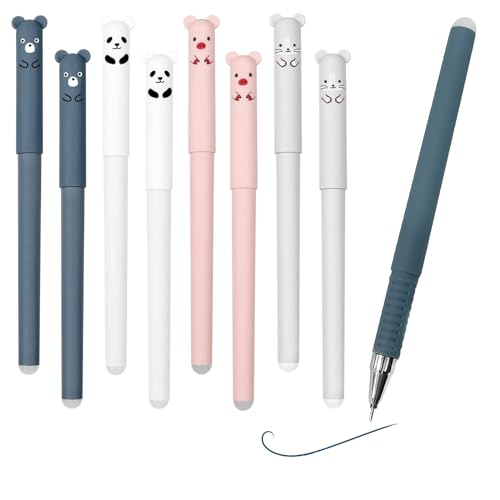 CHEVVY 20Stk. Cartoon Stift Radierbar Löschbaren Gelstiften Lustige Stifte Stifte mit Tierkopf Lustige Kugelschreiber Radierbarer Kugelschreiber für Kinder Studenten Blaue Tinte CHEVVY 20Stk. Cartoon Stift Radierbar Löschbaren Gelstiften Lustige Stifte Stifte mit Tierkopf Lustige Kugelschreiber Radierbarer Kugelschreiber für Kinder Studenten Blaue Tinte von CHEVVY