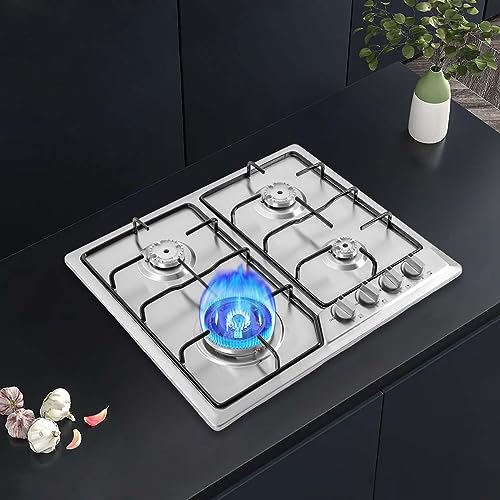Gaskochfeld, Edelstahl Gas Kochfeld Gas 4 Brennern Brenner Gasherd Gas-Control Erdgas für Kochen in Haushalten, Restaurants. Gaskochfeld, Edelstahl Gas Kochfeld Gas 4 Brennern Brenner Gasherd Gas-Control Erdgas für Kochen in Haushalten, Restaurants. von CHFUNE