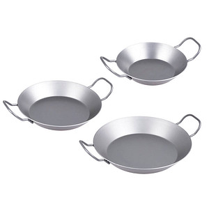 chg Servierpfannen-Set silber 20 cm + 24 cm + 28 cm von CHG