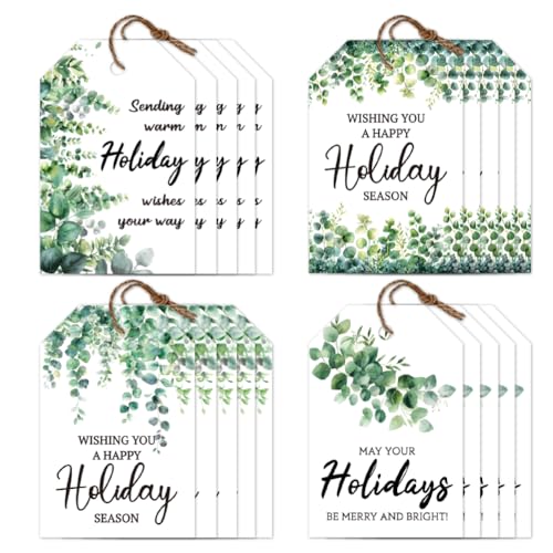 CHGCRAFT 120 Stück 4 Stil Holiday Wishes Geschenkanhänger zum Beschriften Thank You Gift Tags mit 30M Hanfseil Present Labels für Geburtstagsgeschenke Hochzeitseinladungen Wunschkarte CHGCRAFT 120 Stück 4 Stil Holiday Wishes Geschenkanhänger zum Beschriften Thank You Gift Tags mit 30M Hanfseil Present Labels für Geburtstagsgeschenke Hochzeitseinladungen Wunschkarte von CHGCRAFT